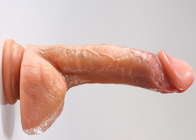 Silicone 7 Inch Realistis Penis Dildo Cinta Mainan Silicone Masturbasi