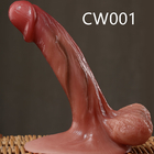 100% Tahan Air Dildo Sex Toy Warna Daging Perempuan Clit Stimulator