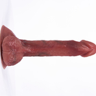 Double Layered 21cm Dildo Sex Toy Tongkat Silikon Untuk Wanita Masturbasi