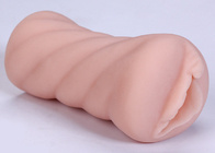 Realistis 13.2cm * 6cm Pocket Pussy Sex Toy Putih Pink Tan Warna Hitam
