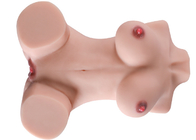 Vagina Nyata Setengah Ukuran Boneka Seks Penuh Lembut TPE Payudara Besar Pantat Gemuk