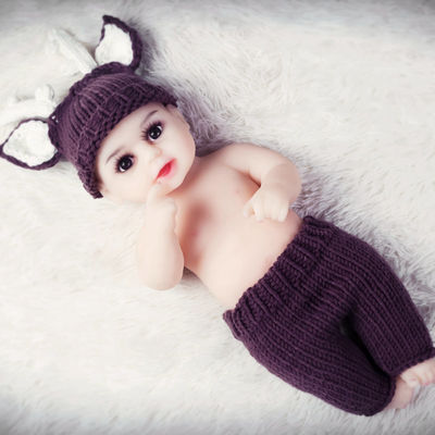Tinggi 46 cm 18 Inch Reborn Boneka Bayi Perempuan Super Lembut Mini Mainan Anak